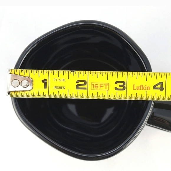 ⭐️2/ $50⭐️ Rae Dunn Black Mug White Large Letters BASIC  WITCH Halloween Festive - Picture 9 of 9